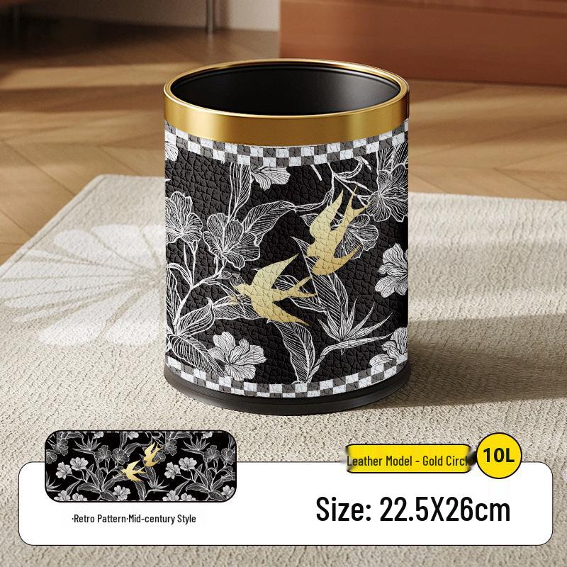 

Хэму Чэн 2024 Большое мусорное ведро в стиле ретро - Пение птиц и цветы в китайском стиле 22.5cm x 26cm