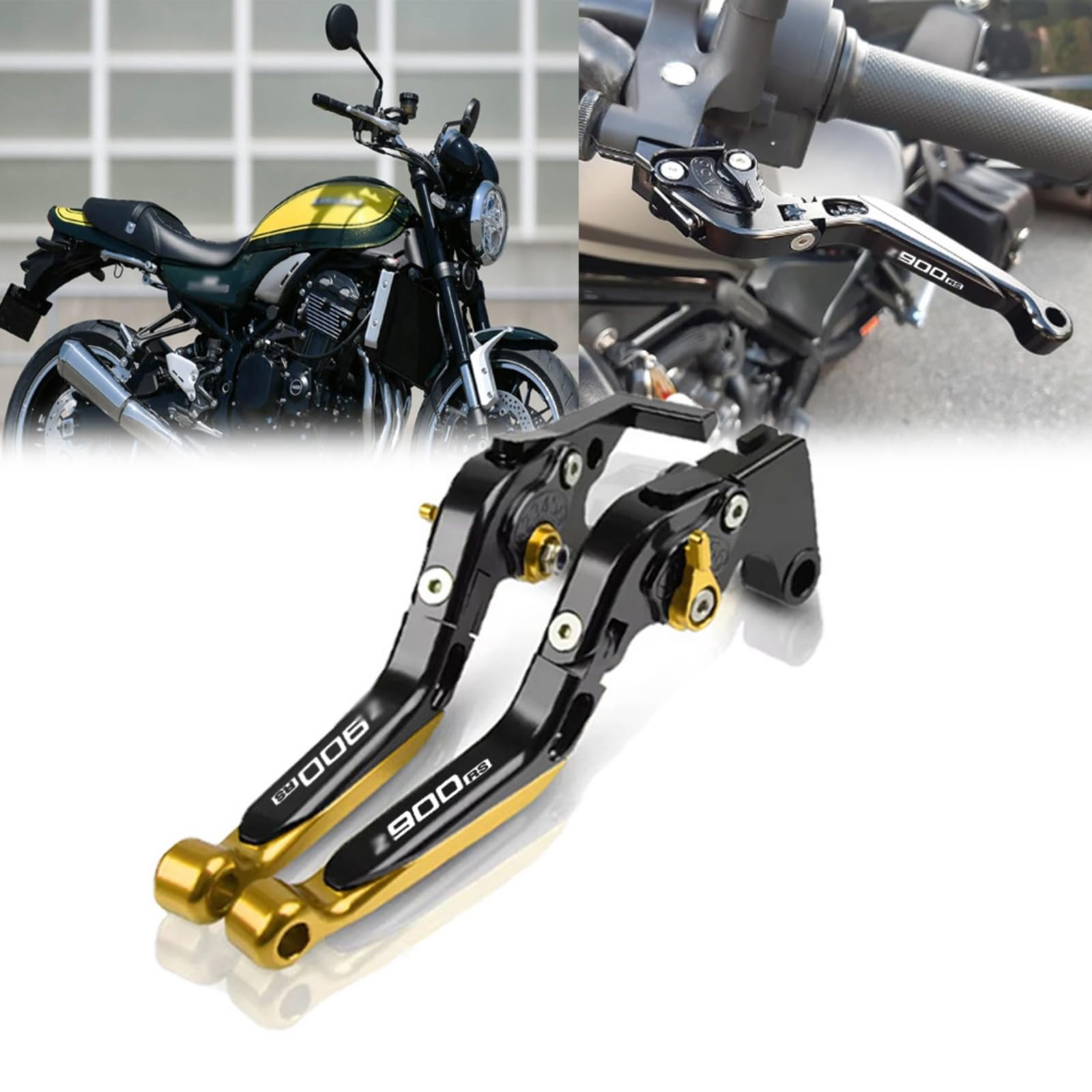 

FOR Z900RS Z 900 rs Z900rs 2018-2023 2024 Motorcycle Brake Handles Adjustable Folding Clutch золотой
