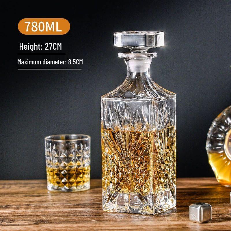 Premium Crystal Glass Decanter