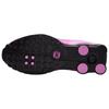 Nike Shox R4 Comfortable Breathable Rebound Running Shoes Women Sneaker Black Purple AR3565-014