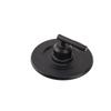 Shower Trim Kit Volume and Temperature Control Shower Lever Handle Matte Black Aluminum Easy Install
