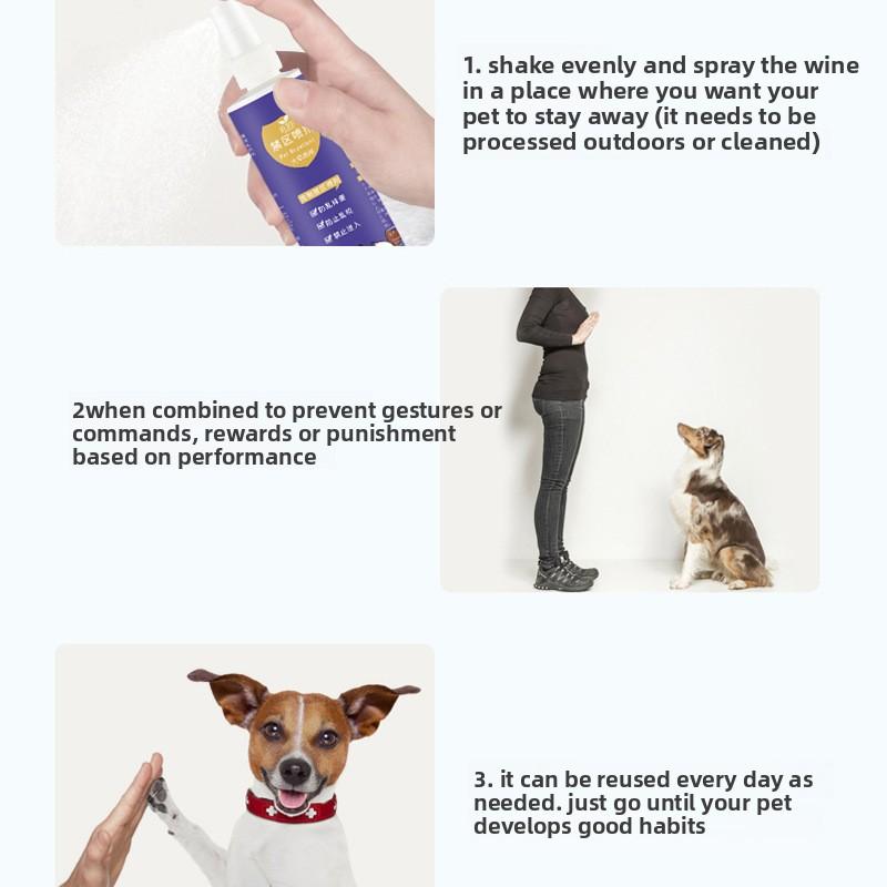 Pet Restricted Area Cat Repellent Spray To Prevent Dogs From Biting Randomly. Cat Repellent Spray To Drive Away and Induce