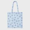 Big Logo Eco Bag_Powder Blue Ugly Dot