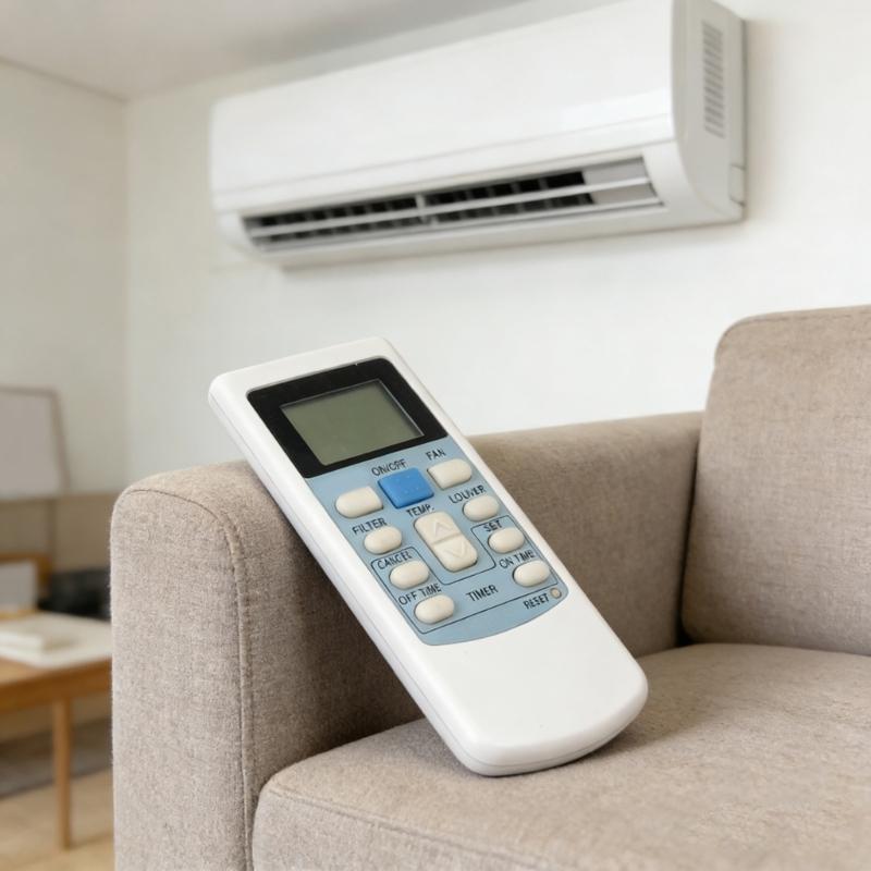 Remote Control for PC-LH3A PC-LH6 PC-LH6Q Air Conditioner Units with Energy Saving Mode Reducing Battery Consumption