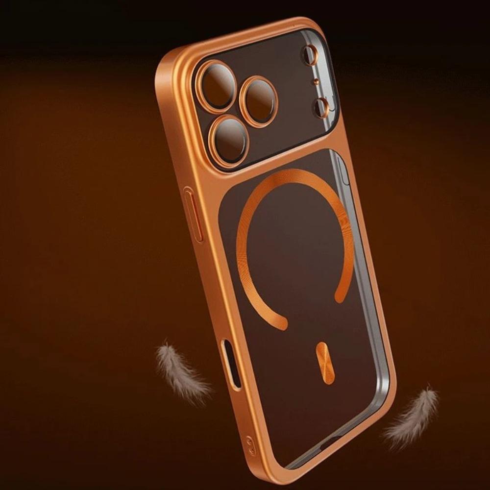 Coques 17ProMax Coque TPU Souple pour IPhone 17 16 15 14 13 Pro Max Magsafe Transparent Lentille Film Verre Trempé Protection Caméra Coque Recharge Sans Fil