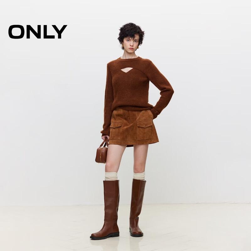 ONLY Women's Ribbed Long Sleeve Sweater