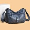 PU Soft Leather Mom Bag Large Capacity Shoulder Crossbody Bag for Women