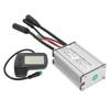 Electric Scooter Conversion Kit 36 48V 15A 250W Brushless Motor Controller LCD Display 130X Thumb Throttle Kit