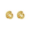 European and American style irregular texture twisted stud earrings light luxury high temperament earrings earrings