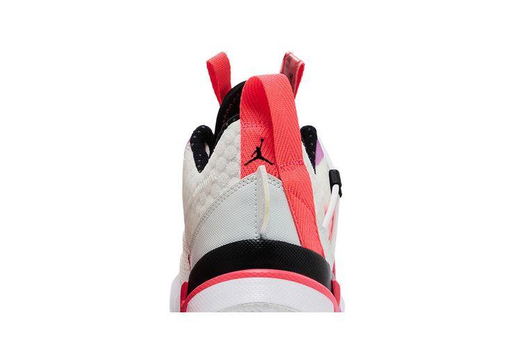 Kids' Sneakers Jordan Why Not Zer0.3 SE Spruce Aura Flash Crimson (GS) Sail/Spruce Aura-Flash Crimson-Black