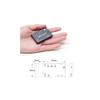 FPV Recorder Mini FPV DVR Modul NTSC/PAL Umschaltbar Eingebaute Batterie Video Audio FPV Recorder für