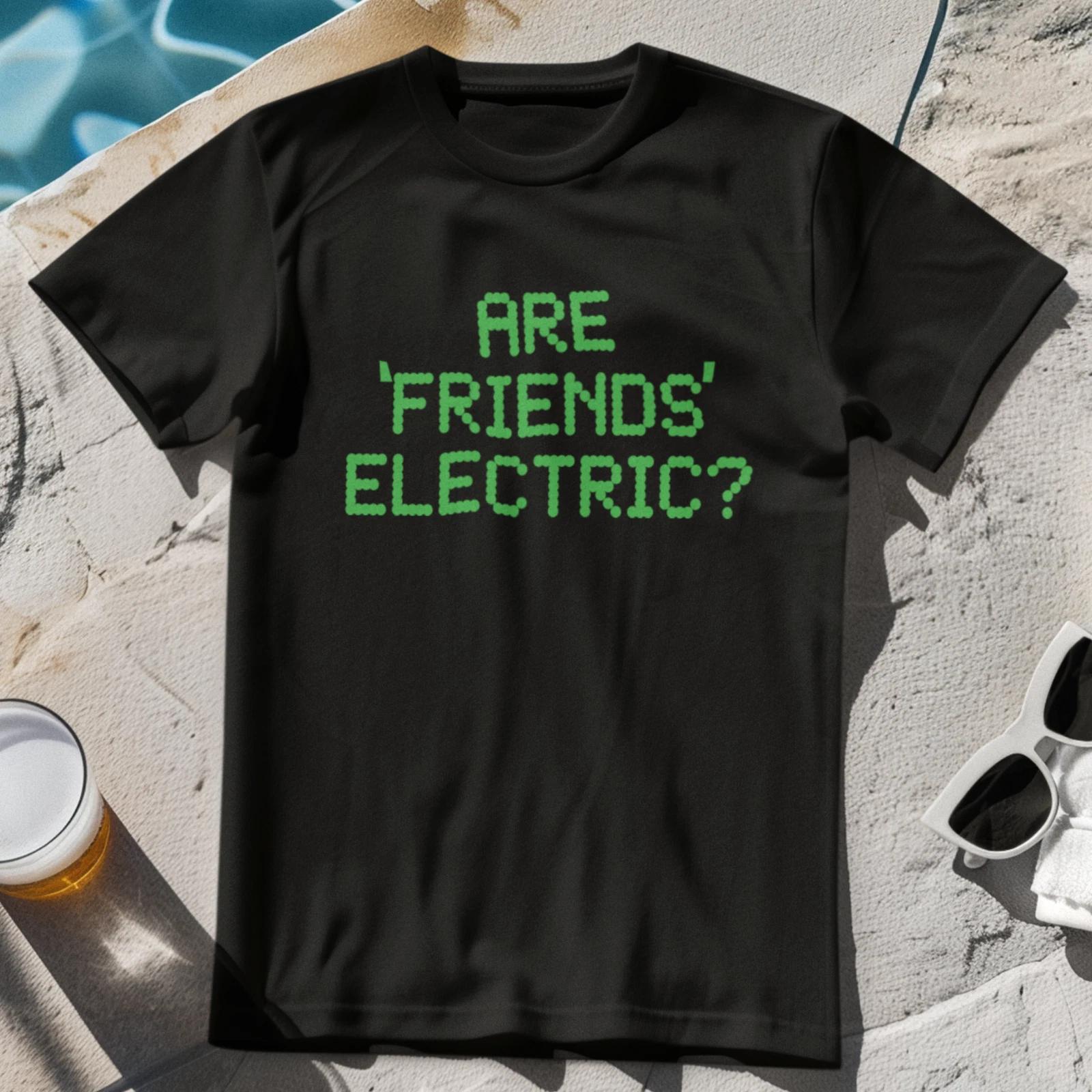 Are Friends Electric T-Shirt - Tubeway Army Gary Numan tribute replicas cars S