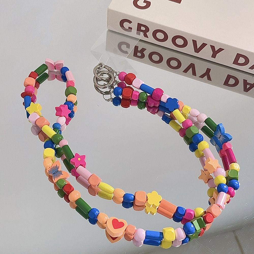 Cellphone Lanyard Mobile Phone Beaded Long Chain  Phone Case Accessories