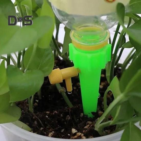 10/12/20/24Pcs Blume Waterer Spike Schuhe Bewässerung Steuerbar Wasser Flow Automatische System Anlage Selbst-bewässerung Werkzeug