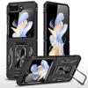 Lens Protection Ring Rotating Stand Phone Folding Armor Case for Samsung Galaxy Z Flip 7 FE / Flip 6 / Flip 5 Shockproof  Cover