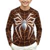 Children's Long Sleeve Round Neck Printed T-Shirt for Daily Casual Wear