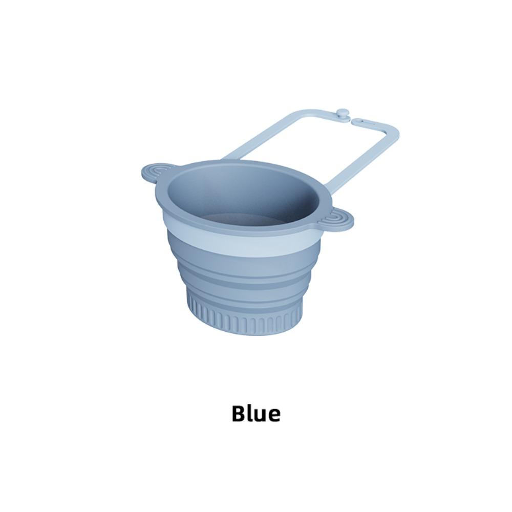 Silicone Strainer Basket Reusable Water Filter Basket New Sink Colander  Fruit Washing