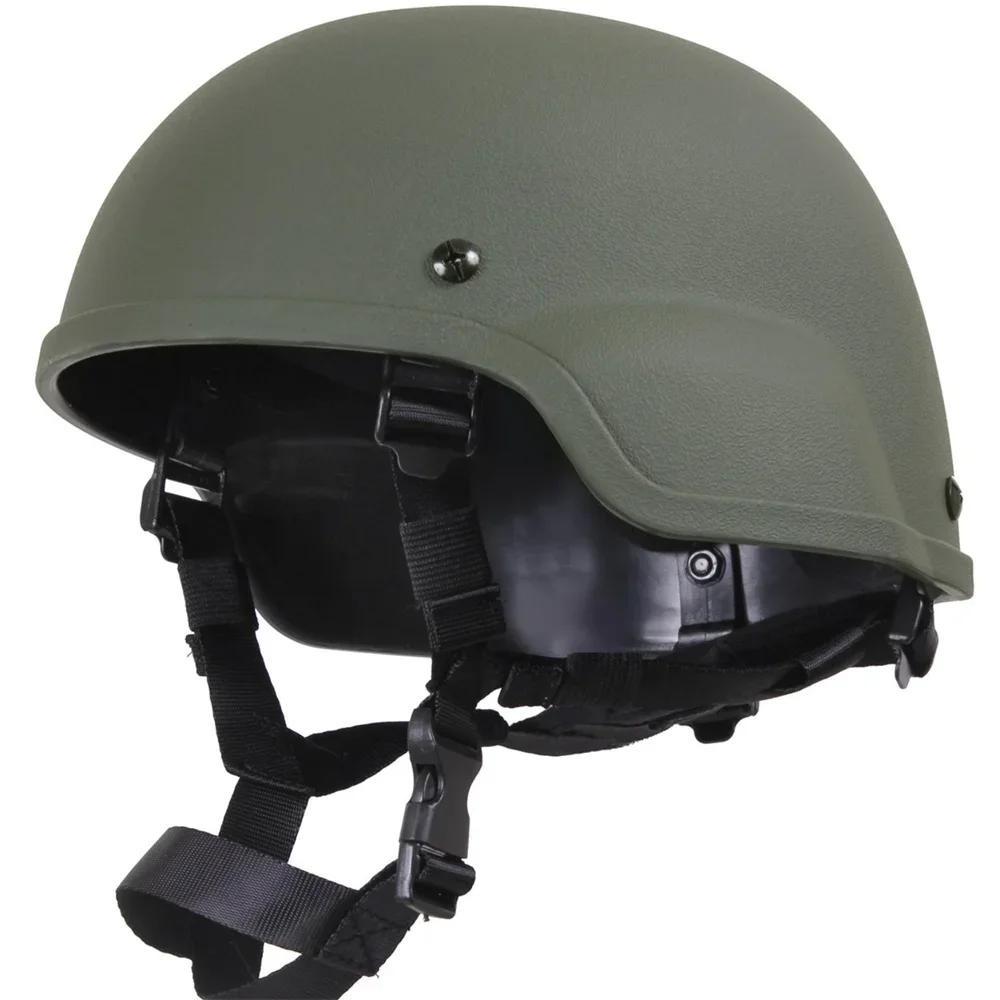 ACH MICH 2000 MICH2000 Simple Helmet Head Protective Gear Guard Shooting Airsoft Hiking Hunting Wargame Combat Cycling