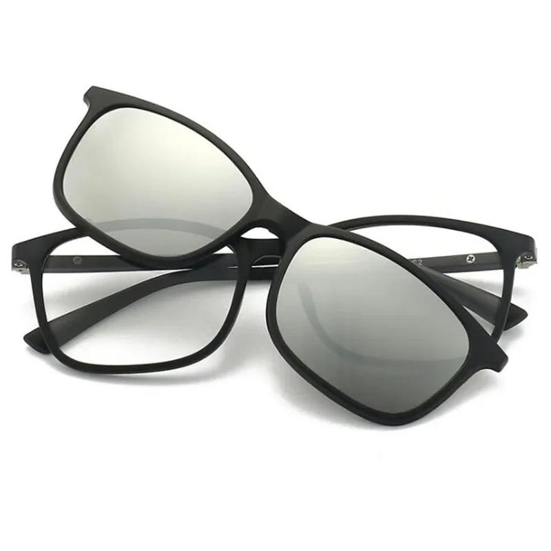 2264 Магнитная клипса Квадратная Квадратная оправа Тонкие дужки Очки для близорукости 0 -0.5 -1.0 -2.0 -2.5 -3.0 -3.5 -4.0 -5.0 -5.5 -6.0 0