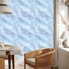 Iridescent Glitter Wallpaper Azure, Blue and White 50x1000