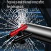 Automotive Safety Hammer For Emergencies Featuring Metal Construction Easy Grip Design Rapid Evacuation In Crisis Moment M4YD