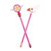Cardcaptor Sakura Cosplay Wand: Sakura Kinomoto Star & Bird Head Telescopic Staff Figurine