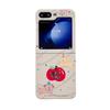 For Samsung Galaxy Z Flip 3 4 5 6 Case Z Flip5 ZFlip 5 ZFlip5 Cute Dog Bracelet Shockproof Back Cover