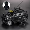 Veicolo Corazzato Auto Antiesplosione Armi Pesanti Blocchi da Costruzione Bambole Militari Giocattolo Forze Speciali SWAT Polizia Modello Soldato Giocattoli