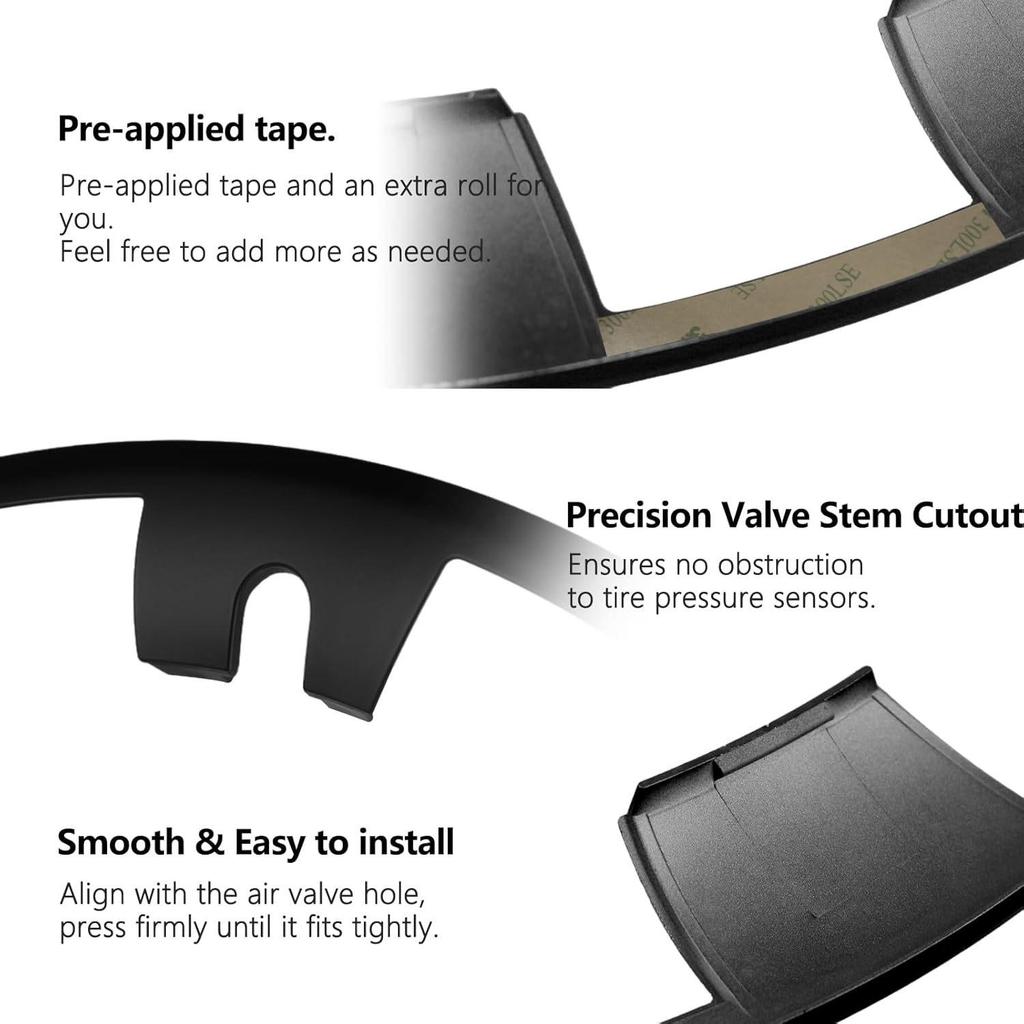 Tesla Model Y 20" Wheel Rim Protector Hub Caps