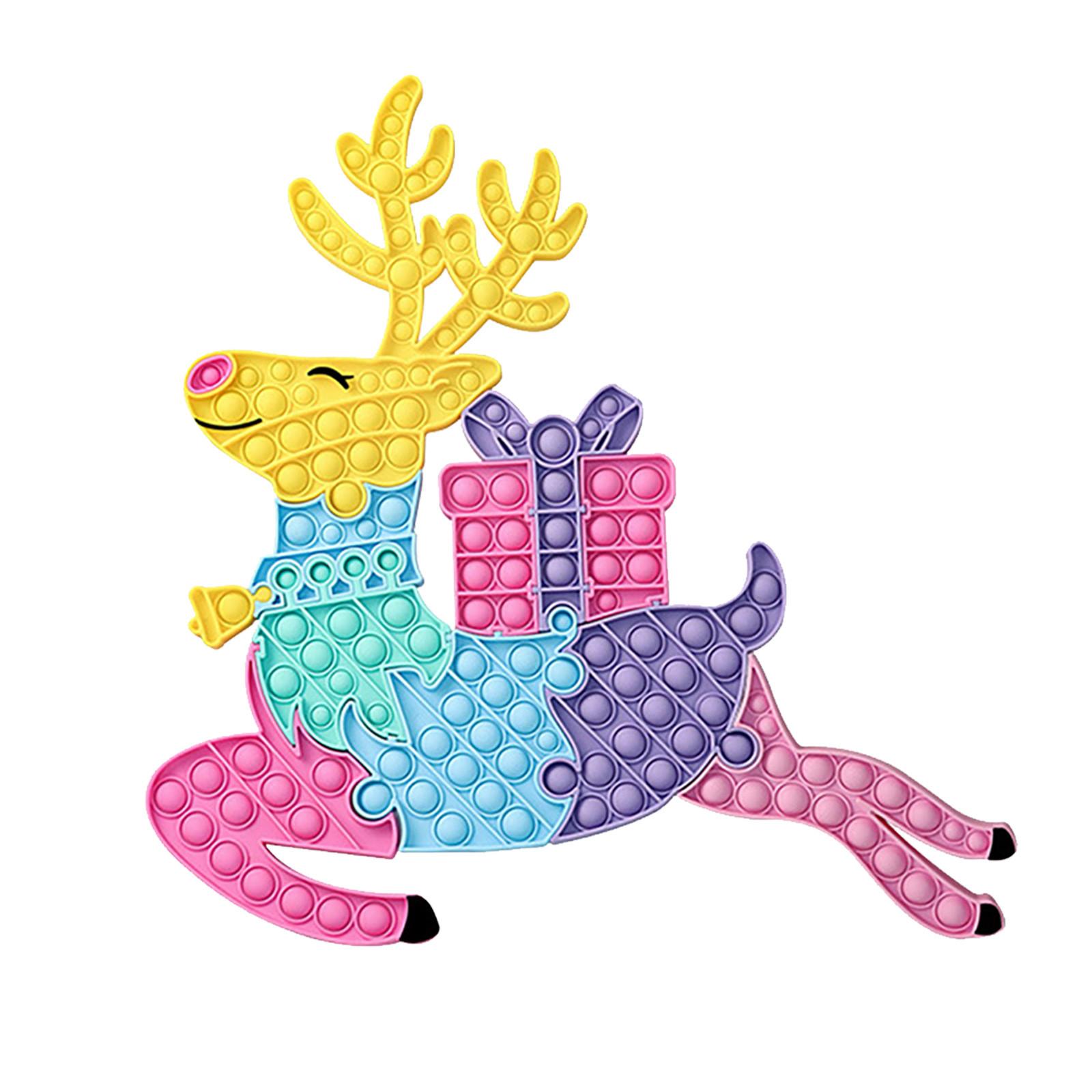 

Игрушки-пузырьки для сенсорики - Силиконовые игрушки для снятия стресса(Сшивание моделей) розовый