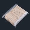 100/300 PCS/Ear Care Clean Wood Handle μυτερή άκρη κεφαλής βαμβακερό ημιμόνιμο τατουάζ βλεφαρίδων φρυδιών νήμα Beauty makeup Remove
