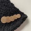 DIY Shirt Buttons Black Gold Clothing Buttons Handmade Woven Metal Buttons  Clothing Accessories