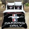 Mustang Car Logo Comfortable Duvet Quilt Cover Pillowcase Bedding Set Children Bedroom Decoration Home Textile