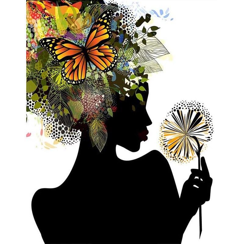 New 5D DIY Diamond Painting Abstract Art Diamond Embroidery Scenery Cross Stitch Full Round Drill Home Decor Manual Gift