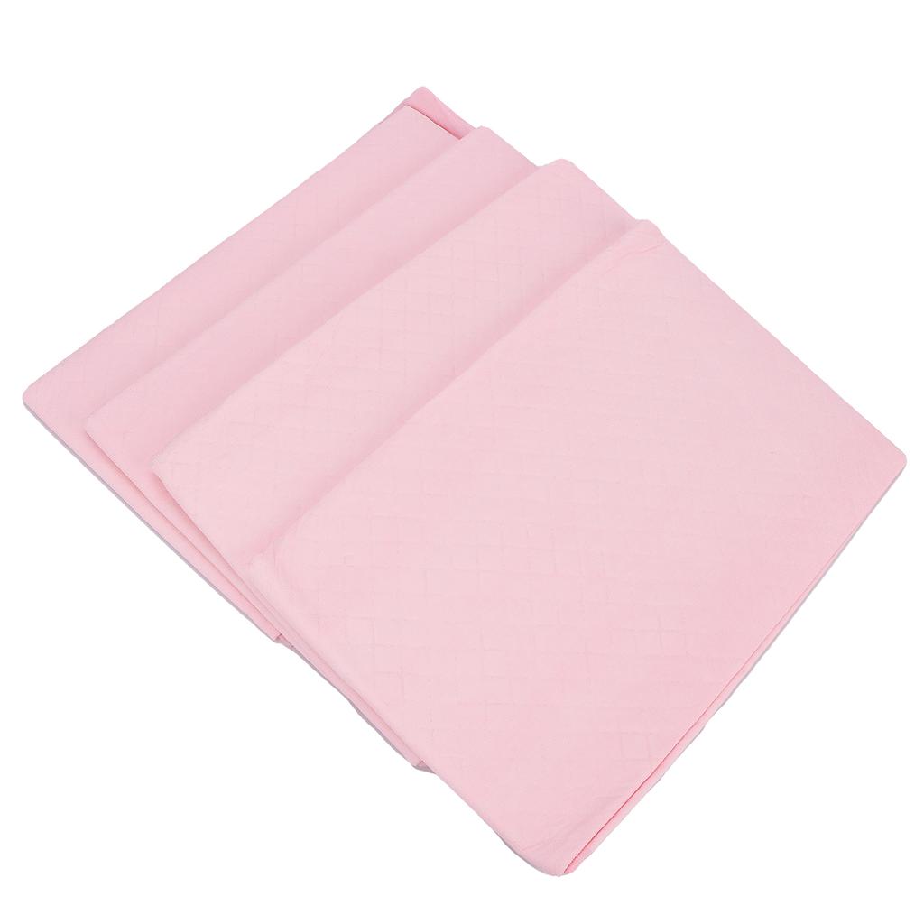 4Pcs Heavy Absorbency Underpads Disposable Breathable Soft Bed Pads for Adults Pregnant Woman