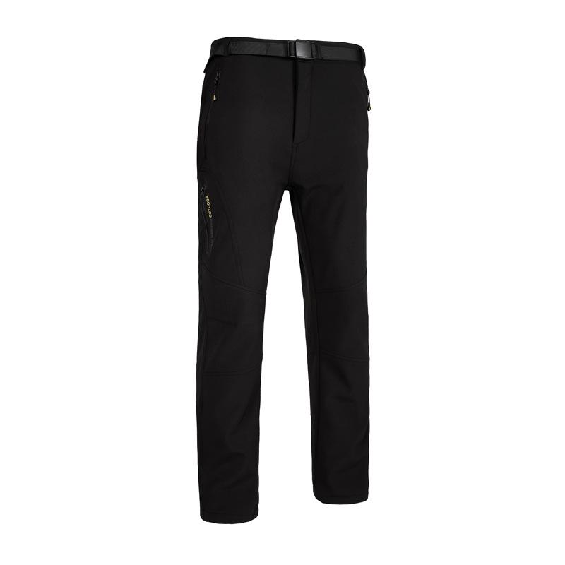 Winter Fleece-Lined Windproof Waterproof Hiking Pants for Men & Women – Softshell, Warm, Ideal for Couples