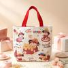 Cartoon Canvas Gift Bag for Birthdays, Festivals, Souvenirs, and Outings – Eco-friendly & Durable