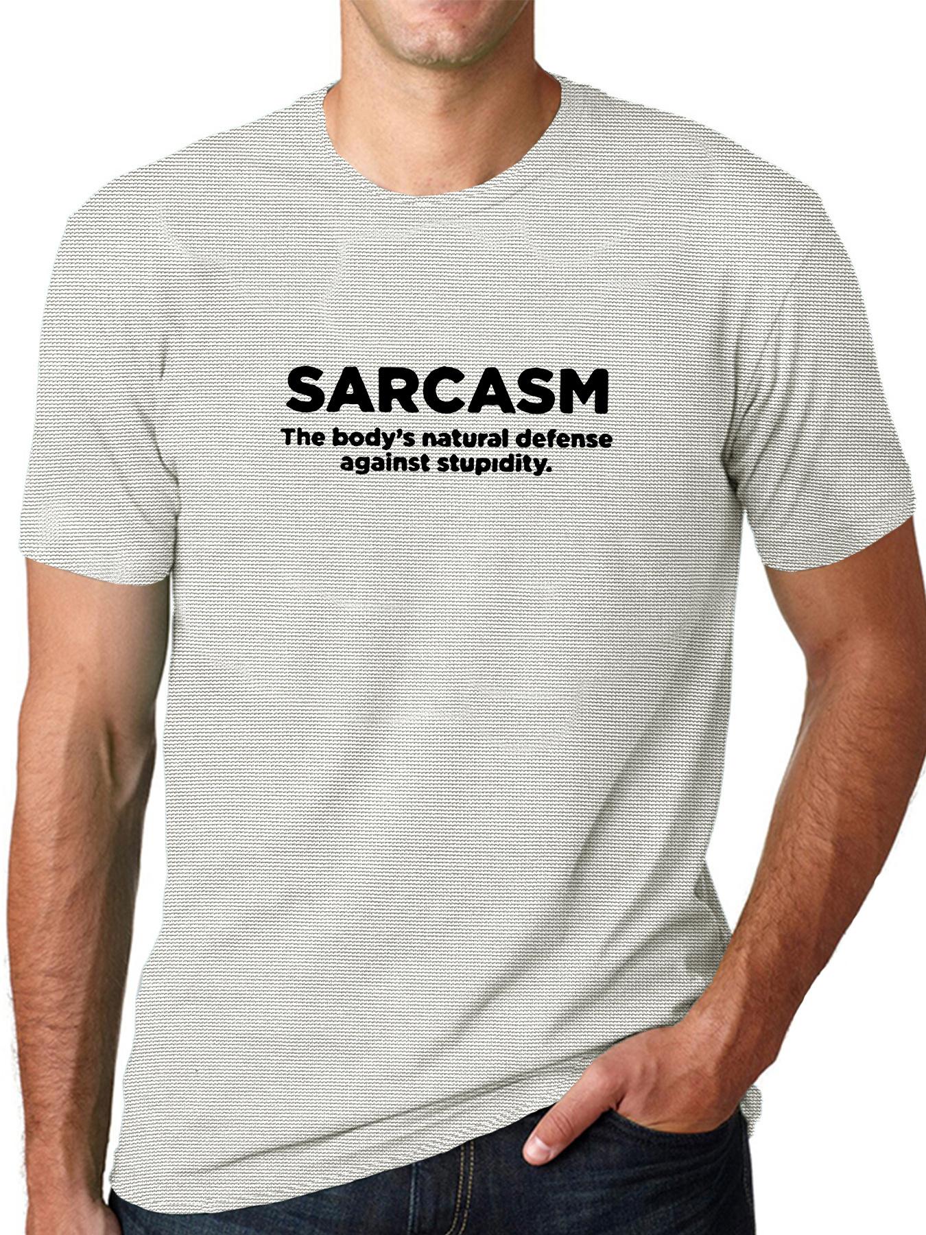 

Сарказм . Футболка с короткими рукавами и принтом унисекс. Футболка унисекс Fun Street 4XL