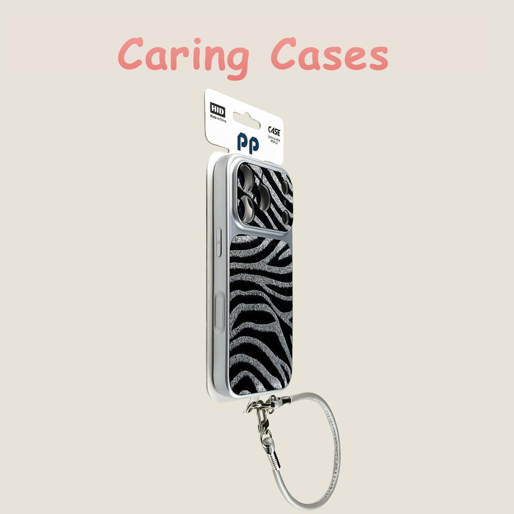 For iPhone 17 Pro Max Case Zebra Print New Aurora-Shift Window Anti-Drop Premium Minimalist Hard Shell Case with iPhone 16 15 14