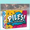 Piles Premium Quality Card Game With Copperplate Cards And Vibrant Packaging Great For Neighborhoods