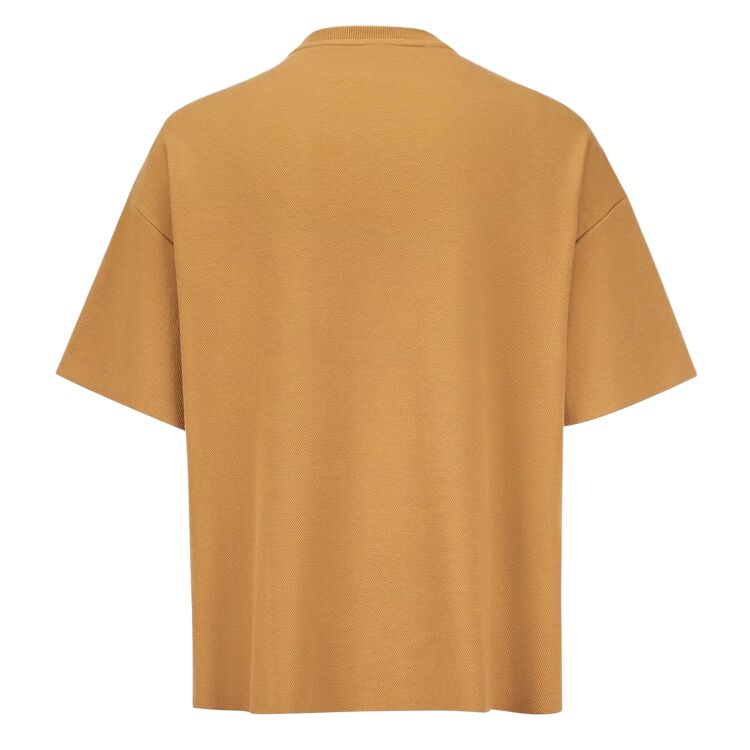 Reebok Beats Tee Series Solid Color Round Neck Loose Short Sleeve T-Shirt Unisex Tops Brown 23RCS417UGBR