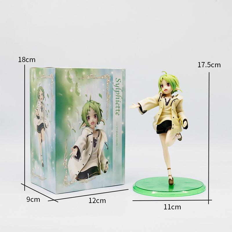 THE Mushoku Tensei Jobless Reincarnation Anime Girl Figure Sylphiette Action Figure Eris Boreas Greyrat Figurine Model Doll Toy
