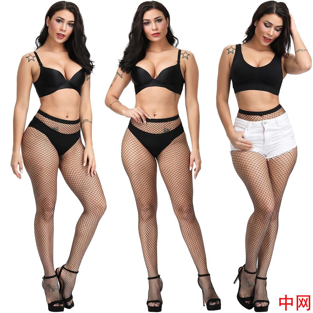 Can't break the Chinese net super elastic plus-size fishnet stockings pantyhose explosive