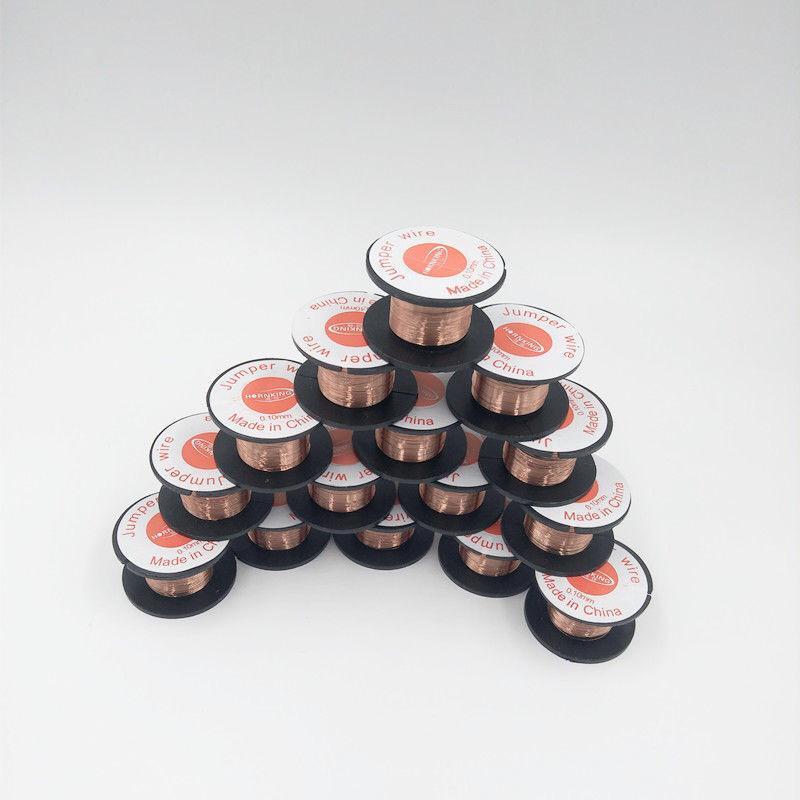 Scratch-Free Enameled Fly Wire for Mobile Circuit Board Soldering