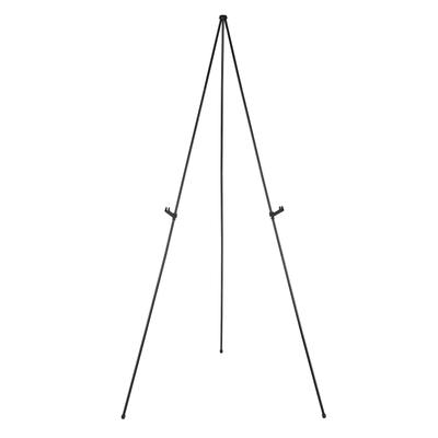 Amazon Basics Instant Easel, Foldable Artist Tripod, Adjustable, Approx. 2.3kg Load Capacity, Black