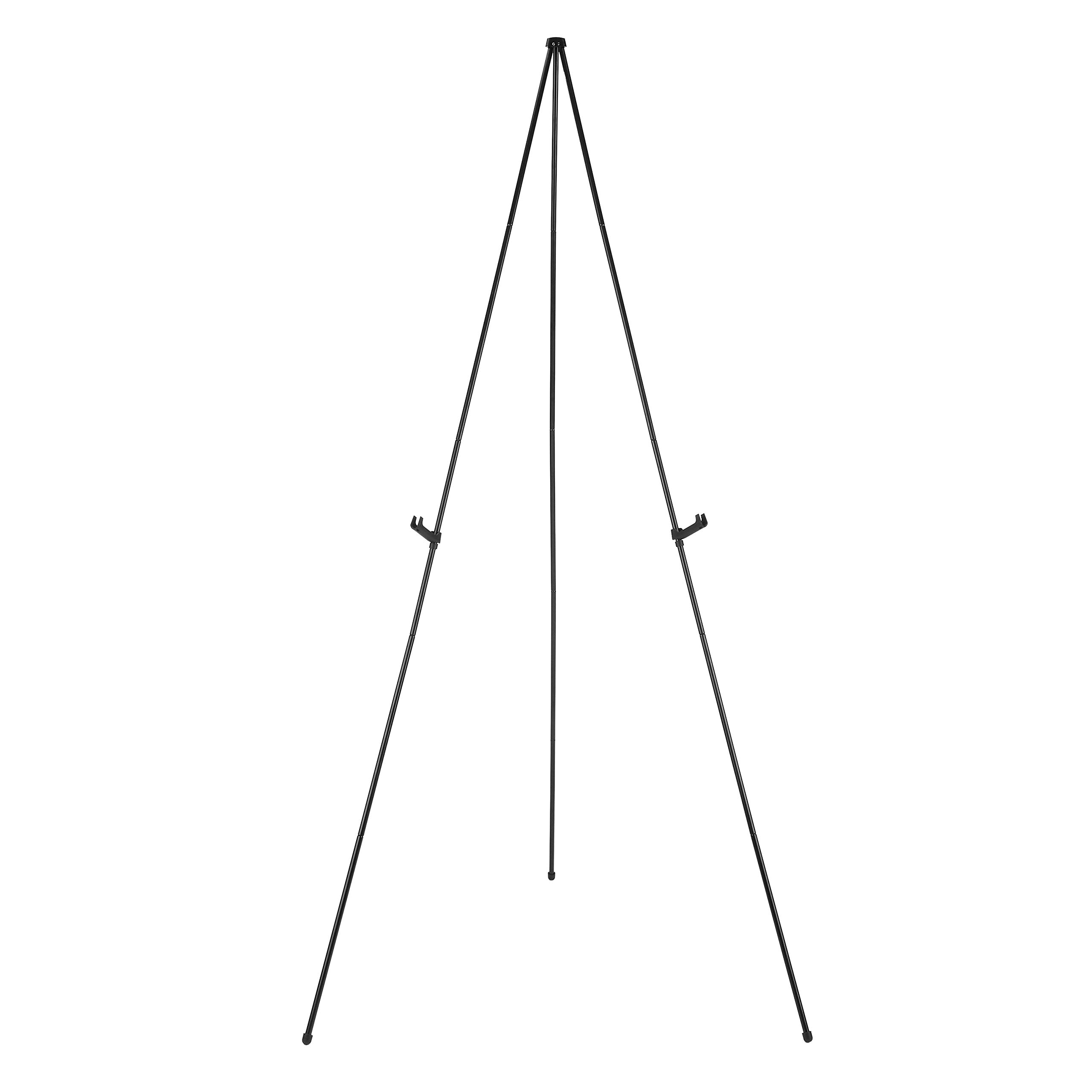 

Amazon Basics Instant Easel, Folding Artist Tripod, Adjustable, Weight Capacity: Approx. 5.5 lbs (2.3 kg), Black