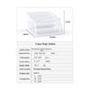 Transparent Ballot Box for Opinion Collection, Elections, Exhibitions, and Business Card Storage