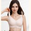 Seamless Foundation Skin‑Tone Tank‑Style Bra,Minimizer Push‑Up Plus Size Brassiere,Gather Side Fat for Large Bust Women