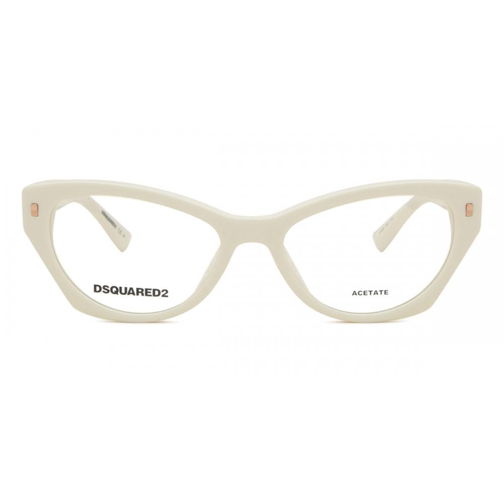 

DsquareD2 D2 0043 Szj Women Eyeglasses Ivory White/54