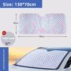 Foldable Car Window Sun Shade Thickened Sun Block Curtain Visor Durable Car Windshield Sunshade